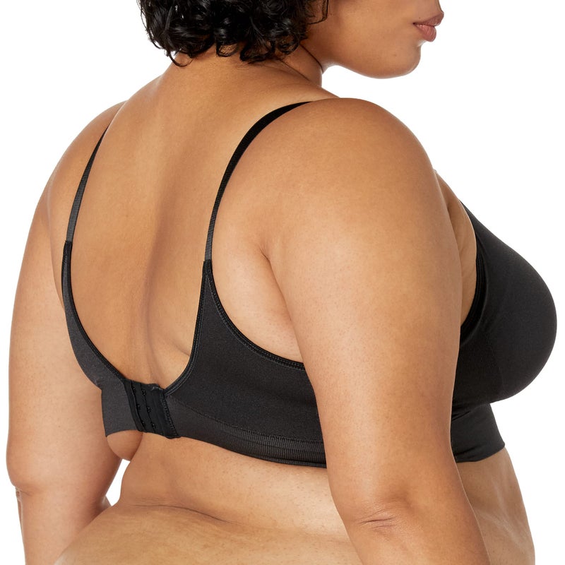 Warner's womens Comfort T Shirt Bra, Black, Medium US - Image 2